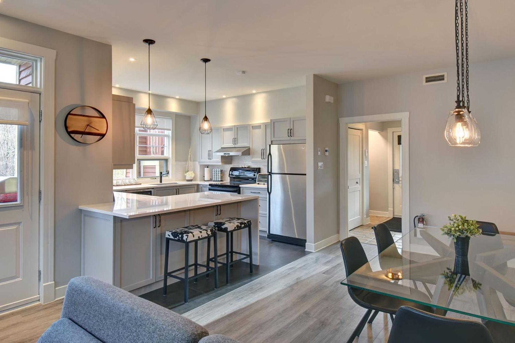 Апартаменти Tremblant Prestige - Les Eaux 207-2 Мон-Трамблан Екстер'єр фото