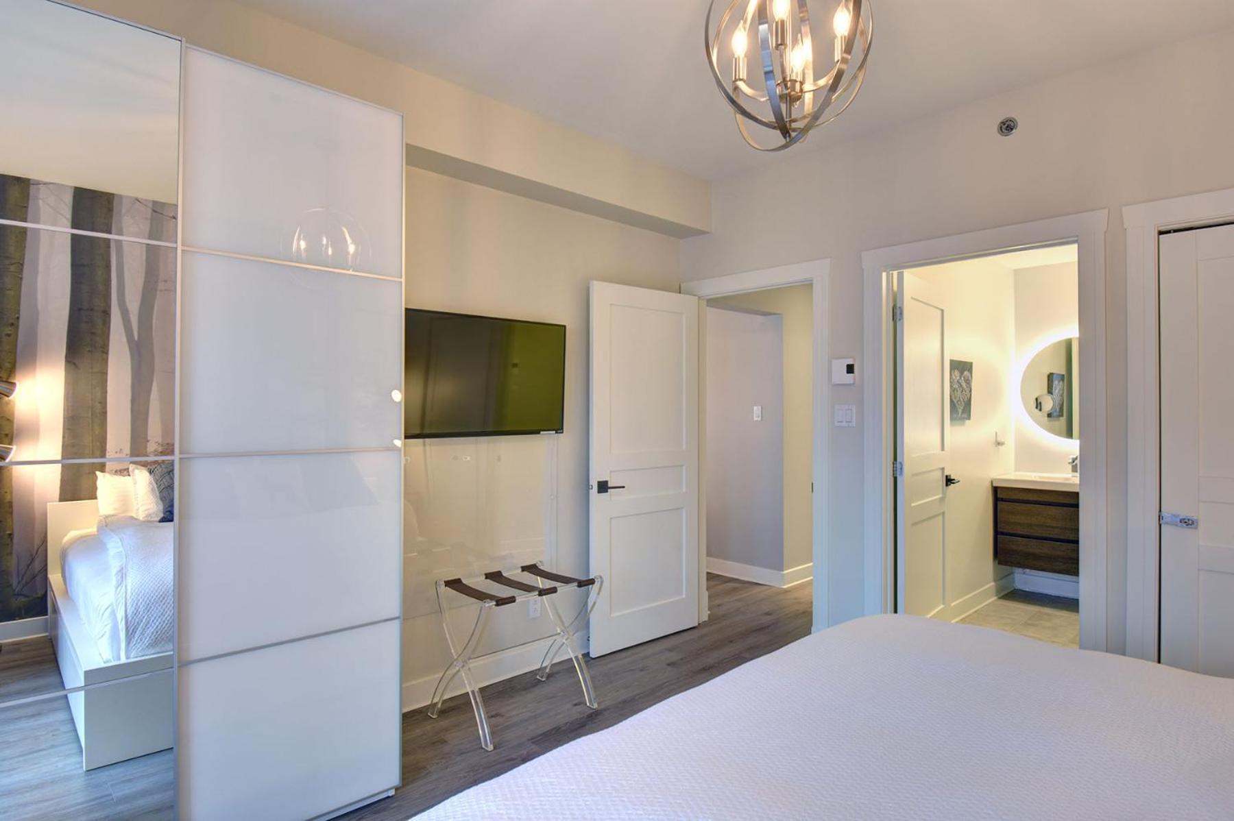 Апартаменти Tremblant Prestige - Les Eaux 207-2 Мон-Трамблан Екстер'єр фото