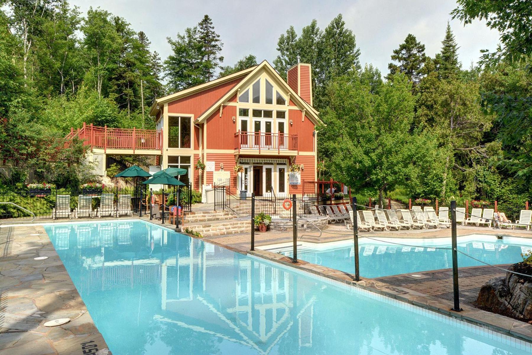 Апартаменти Tremblant Prestige - Les Eaux 207-2 Мон-Трамблан Екстер'єр фото